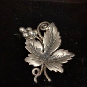 Sterling vintage TAXCO brooch.